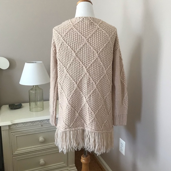 COTTON EMPORIUM SWEATER WITH FRINGE - Picture 5 of 5